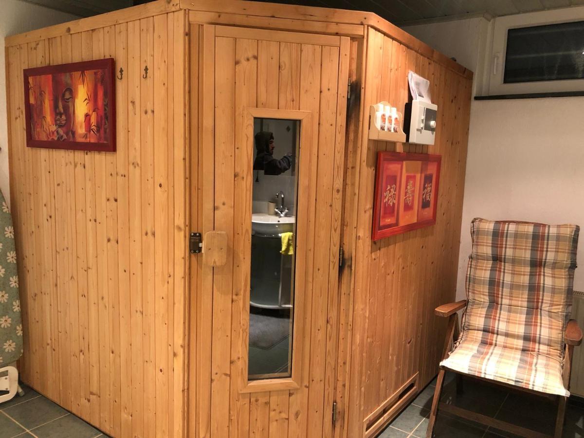 Ferienwohnung Nationalpark Eifel Nideggen Sauna Екстериор снимка