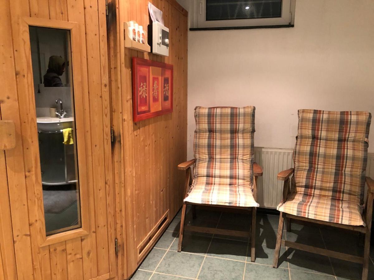 Ferienwohnung Nationalpark Eifel Nideggen Sauna Екстериор снимка